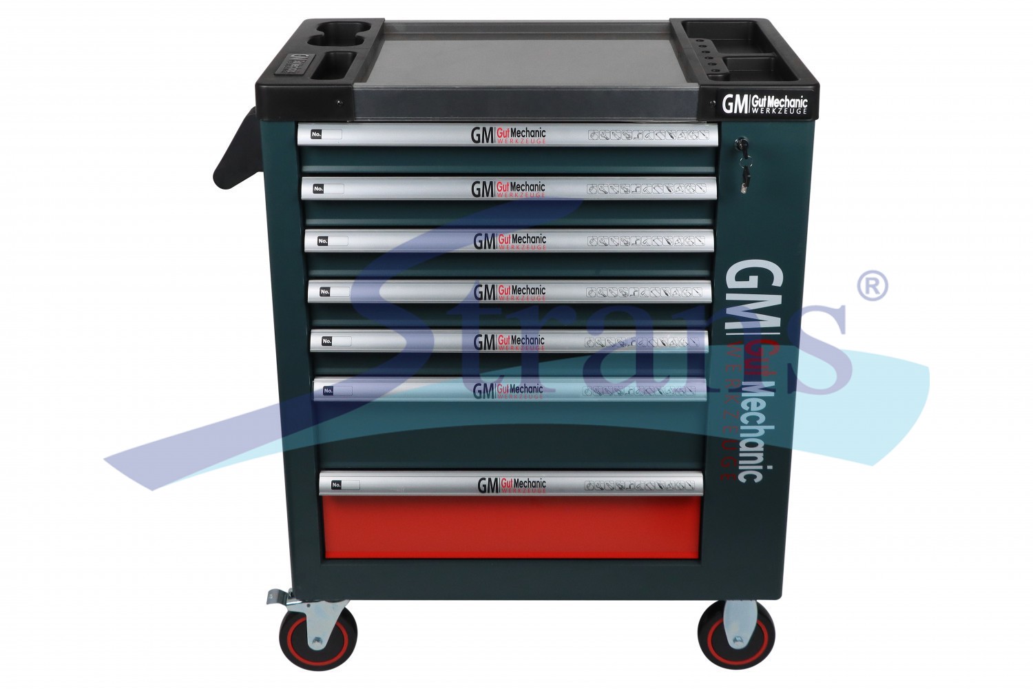 Шафа-Візок Для Інструментів Gut Mechanic 7 Шухляд 970*770*460Mm